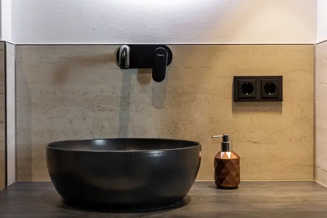 Freistehende Badewanne